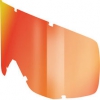 Scott Hustle MX Orange Chrome Lens  met Flipper clips