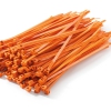 ORANGE CABLE TIES 100PK