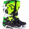 Alpinestars Tech 10 boots - Black/White/Yellow/Green Fluo