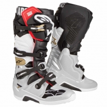 Alpinestars tech 7 blk slv wht gld