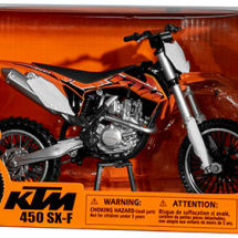 MINIATUUR MOTOR KTM SX-F 450 2014 1:10